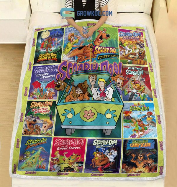 Scooby Doo Movies Fleece Blanket Quilt