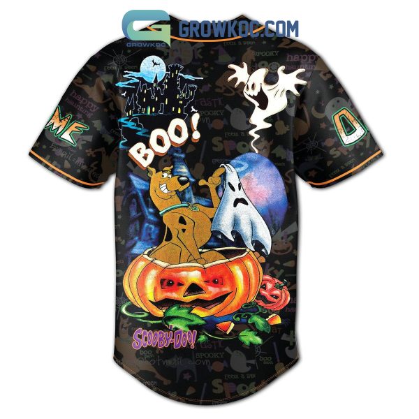 Scooby Doo Say Scooby Kind Of A Spooky Night Halloween Personalized Baseball Jersey
