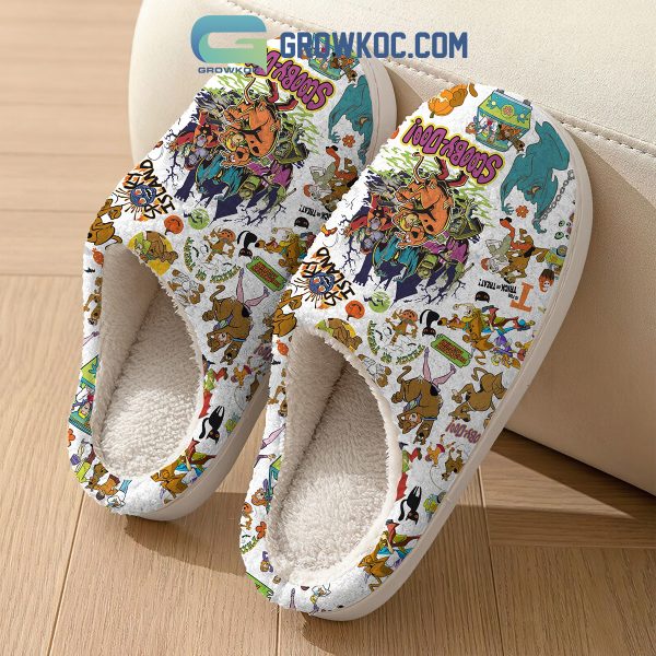 Scooby Doo Spooky Island Trick Or Treat Halloween House Slippers