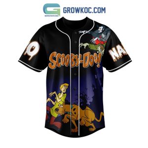 Scooby Doo Where Are You Halloween Night Personalized Baseball Jersey
