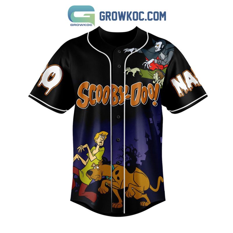 Scooby Doo Where Are You Halloween Night Personalized Baseball Jersey ...