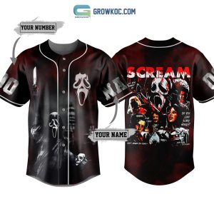 Some Girls Are Crazy And Love Horror Movies Personalized Baseball Jersey