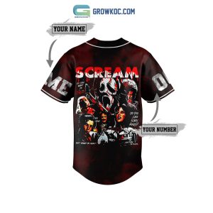 Scream Do You Like Scary Movies Don’t Try To Escape Personalized Baseball Jersey