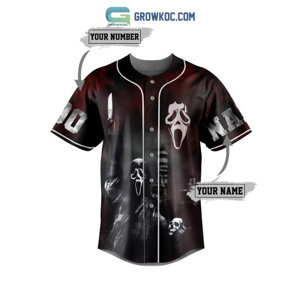 Scream Do You Like Scary Movies Don’t Try To Escape Personalized Baseball Jersey