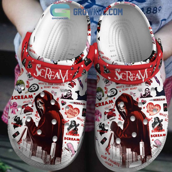 Scream What’s Your Favorite Scary Movie Clogs Crocs