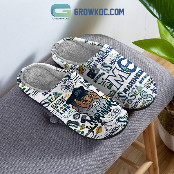 Seatle Mariners Electric Factory For Life House Slippers