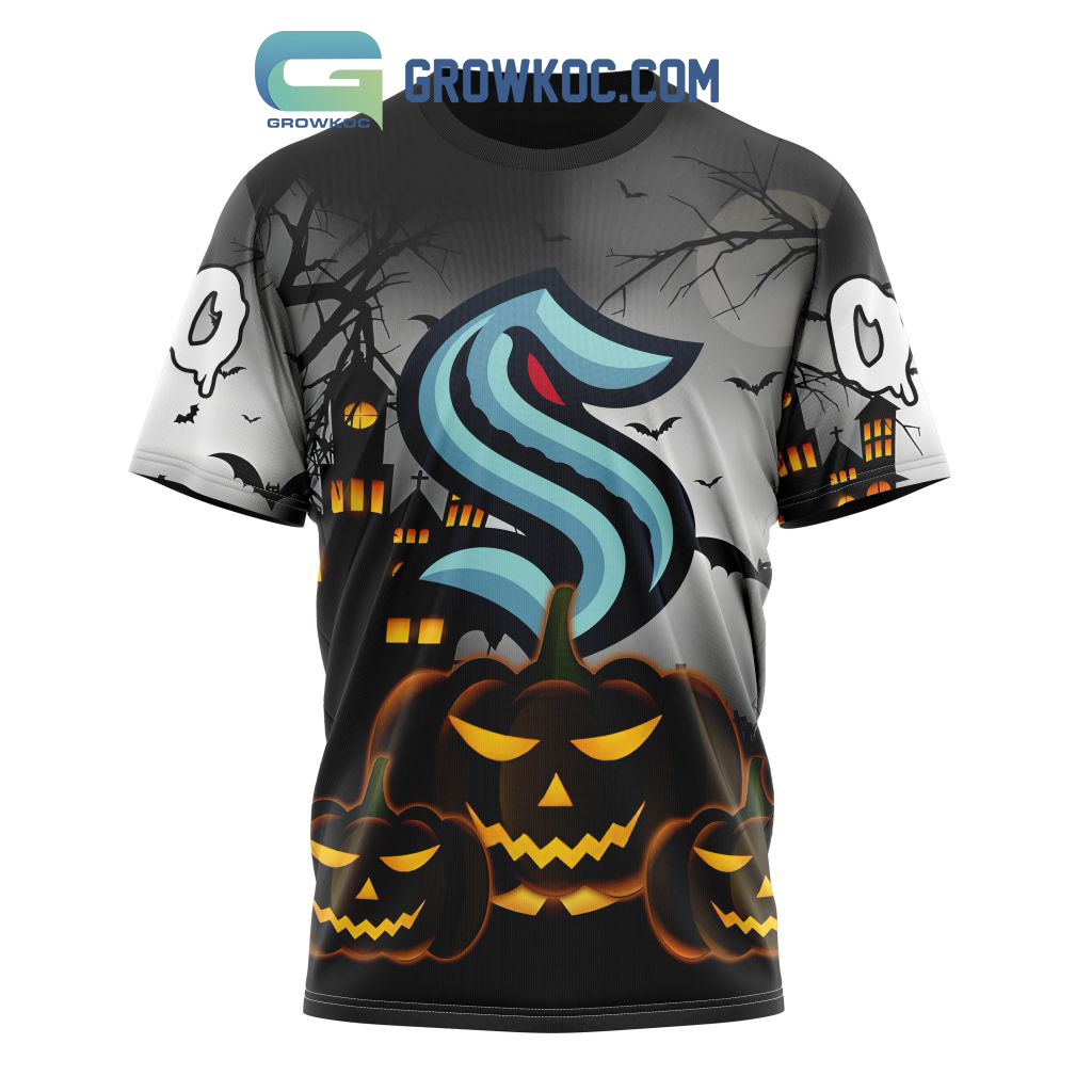 BEST NHL Seattle Kraken Special Halloween Concepts 3D Hoodie