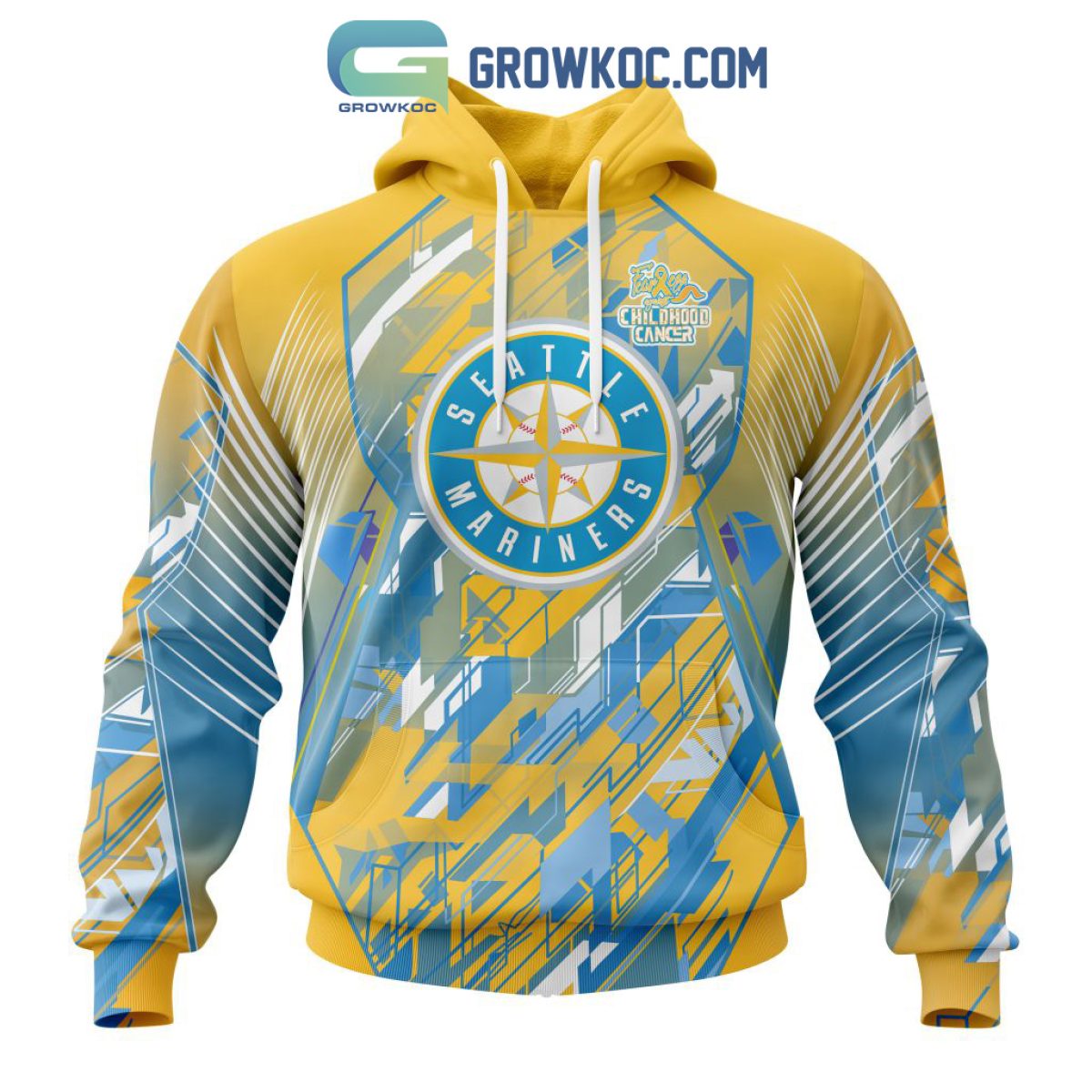 Seattle Mariners MLB Personalized Hunting Camouflage Hoodie T Shirt -  Growkoc