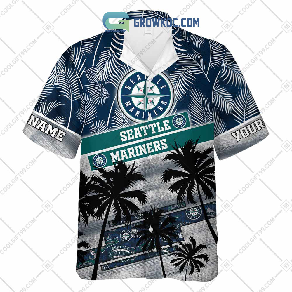 Milwaukee Brewers MLB Personalized Palm Tree Hawaiian Shirt - Growkoc