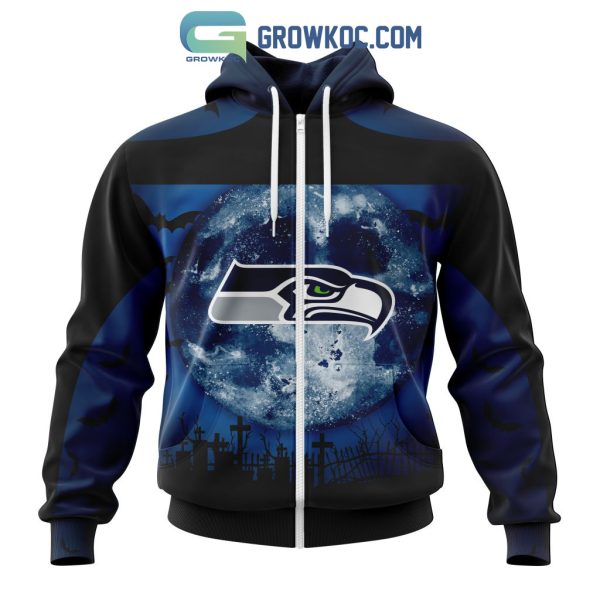 Seattle Seahawks NFL Special Halloween Night Concepts Kits Hoodie T Shirt