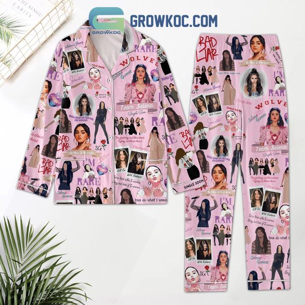 Selena Gomez I’m So Rare Team Selena Single Soon Pajamas Set