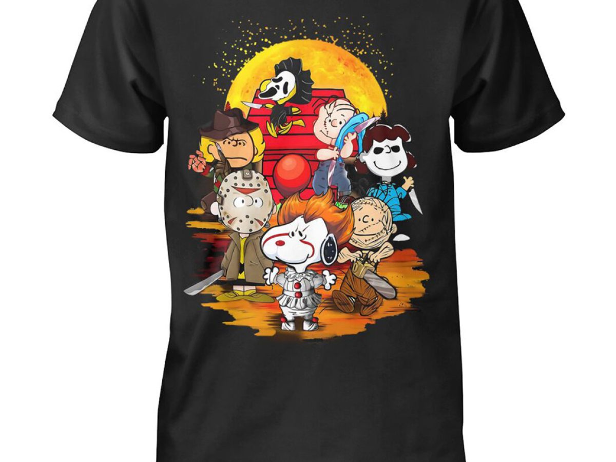 Charlie Brown And Snoopy Watching Cleveland Browns Halloween Cleveland  Browns Shirt