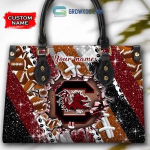 South Carolina Gamecocks Personalized Diamond Design Women Handbags and Woman Purse Wallet