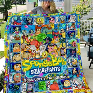 Spongebob Squarepants TV Series Memories Fleece Blanket Quilt