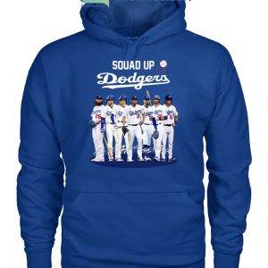 Squad Up Dodgers MLB Team T Shirt