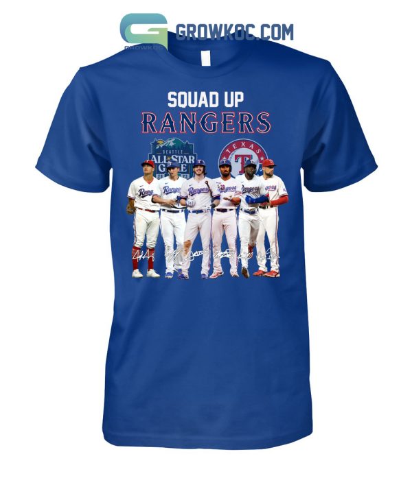 Squad Up Houston Rangers All Star Game MLB Team T Shirt