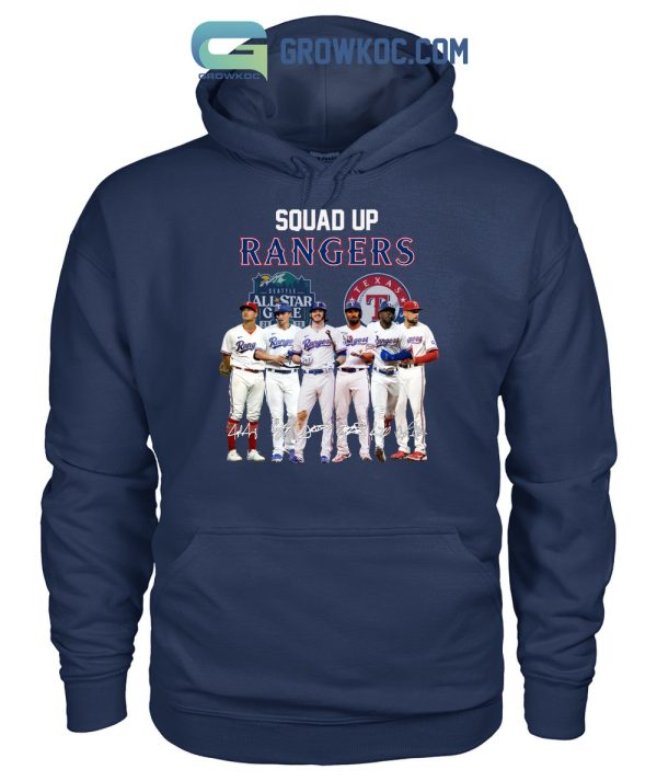 Squad Up Houston Rangers All Star Game MLB Team T Shirt