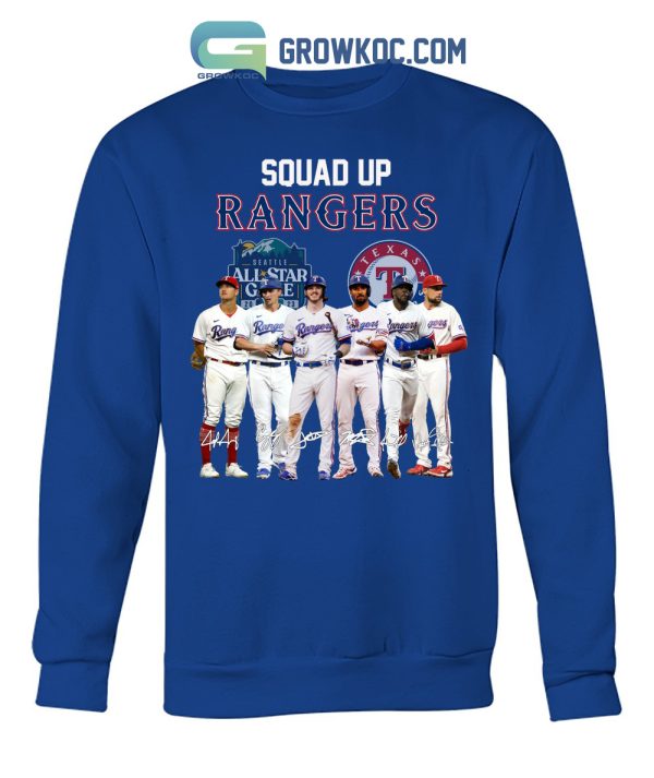 Squad Up Houston Rangers All Star Game MLB Team T Shirt