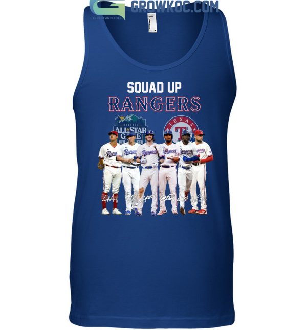 Squad Up Houston Rangers All Star Game MLB Team T Shirt