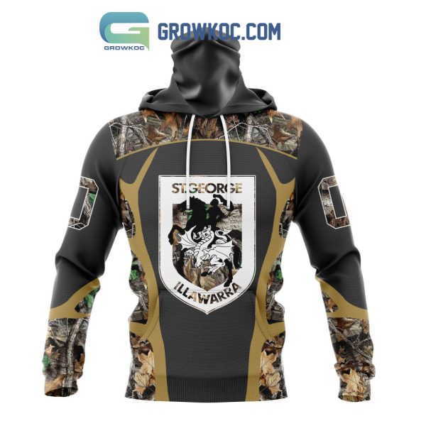 St. George Illawarra Dragons NRL Special Camo Hunting Personalized Hoodie T Shirt