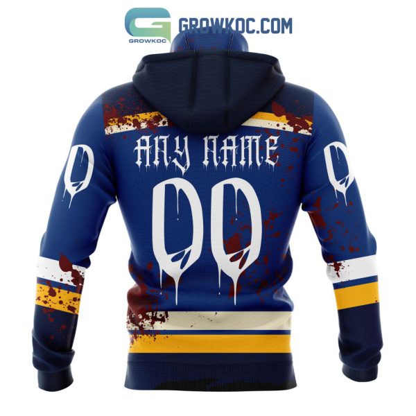 St. Louis Blues NHL Special Design Jersey With Your Ribs For Halloween Hoodie T Shirt