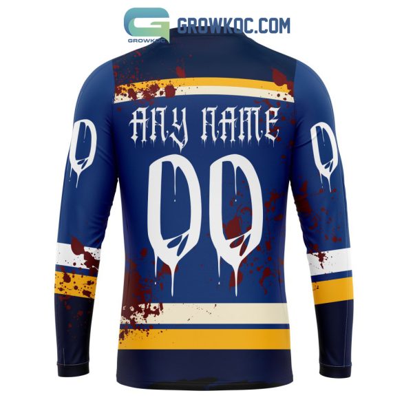 St. Louis Blues NHL Special Design Jersey With Your Ribs For Halloween Hoodie T Shirt