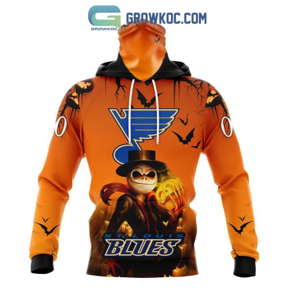 St. Louis Blues NHL Special Jack Skellington Halloween Concepts Hoodie T Shirt