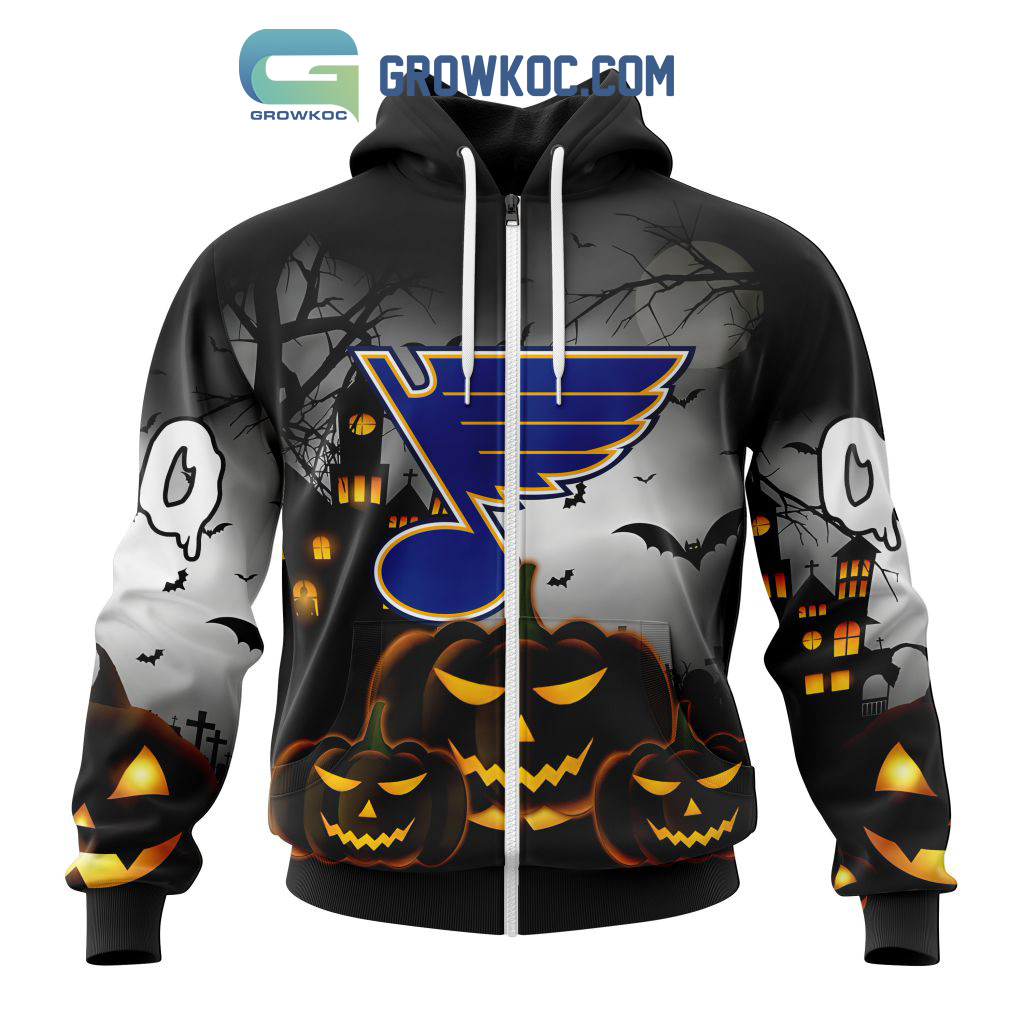 St. Louis Blues NHL Special Jack Skellington Halloween Concepts