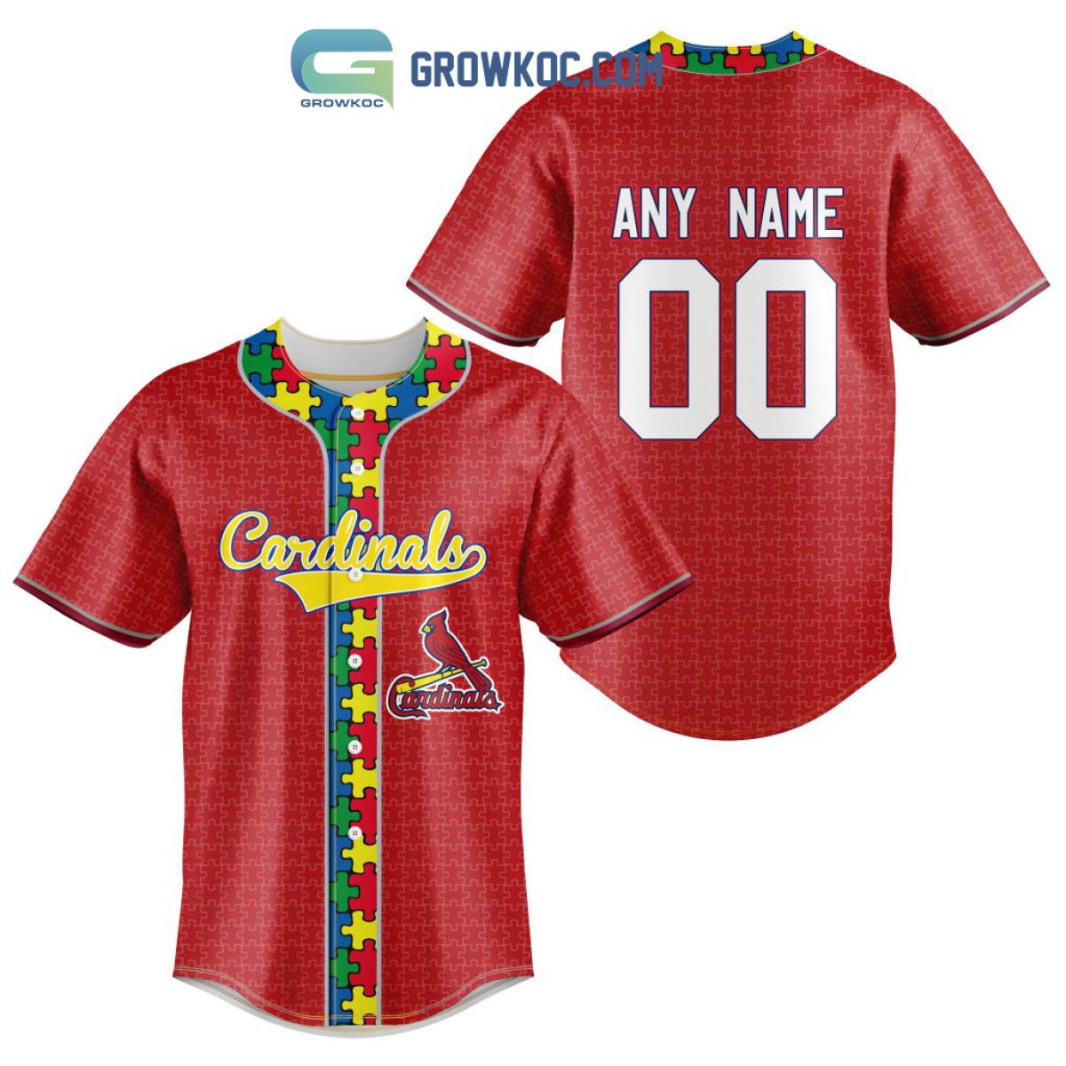 Arizona Cardinals NFL - Custom Baseball Jersey Shirt - Infinite