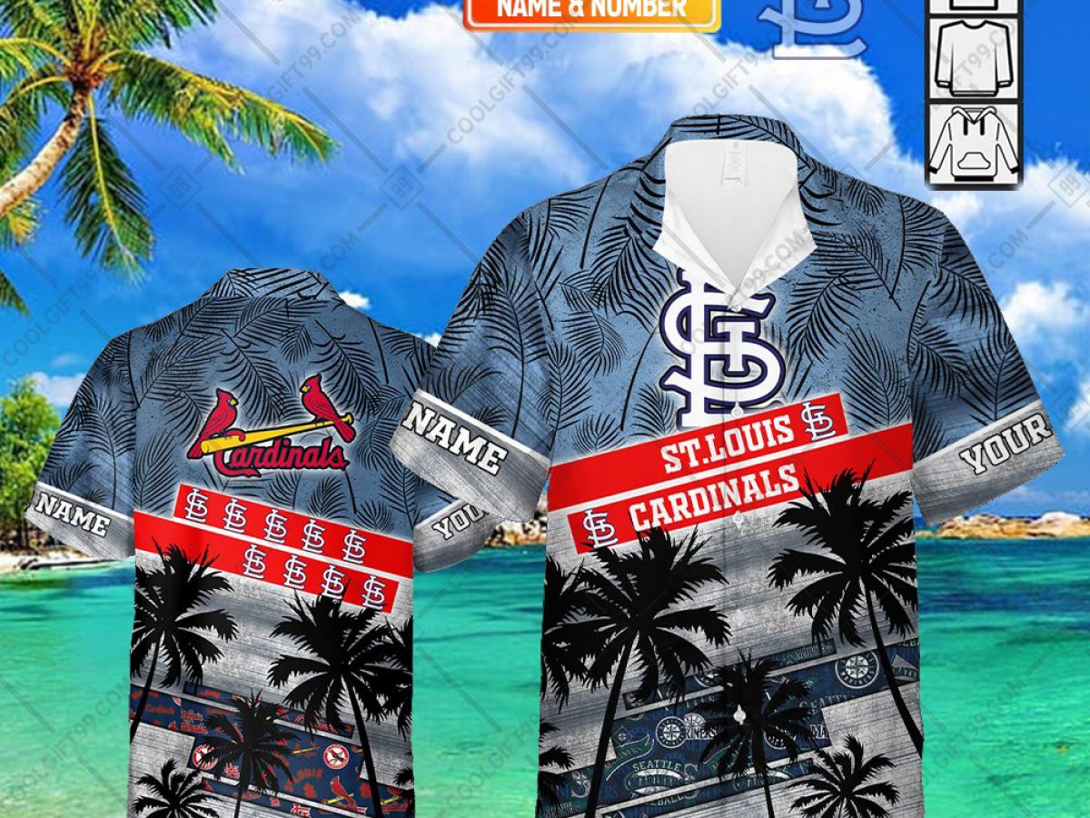 Personalized St Louis Cardinals Shirt Men 3D Wondrous STL