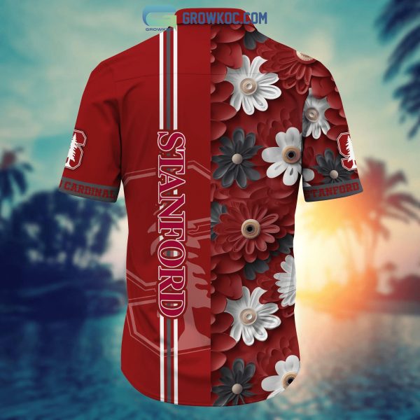 Stanford Cardinal NCAA Flower Hawaiian Shirt