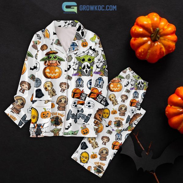 Star War This Is The Way Baby Yoda Halloween Pajamas Set