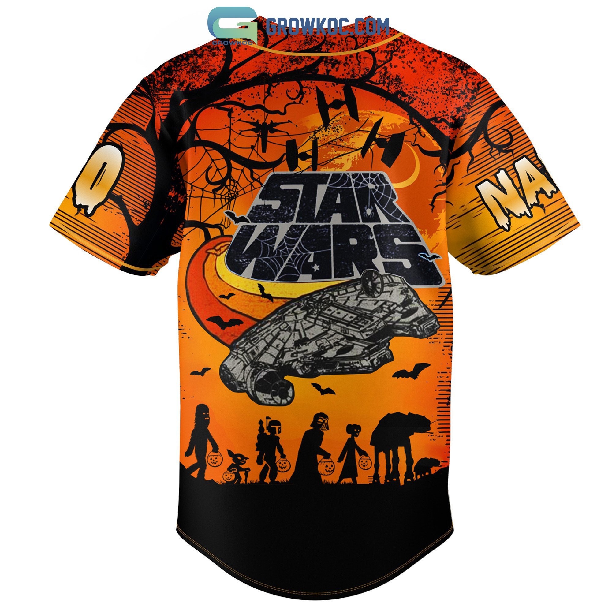 Star War Welcome To Tatooine Halloween Personalized Baseball