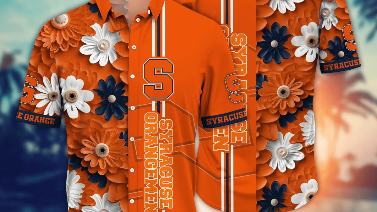 Syracuse Orange NCAA Hawaiian Shirt Warm Days Aloha Shirt - Trendy