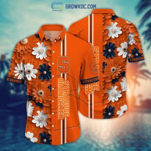 Syracuse Orange NCAA Flower Hawaiian Shirt