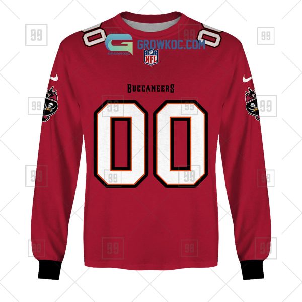 Tampa Bay Buccaneers NFL Personalized Home Jersey Hoodie T Shirt