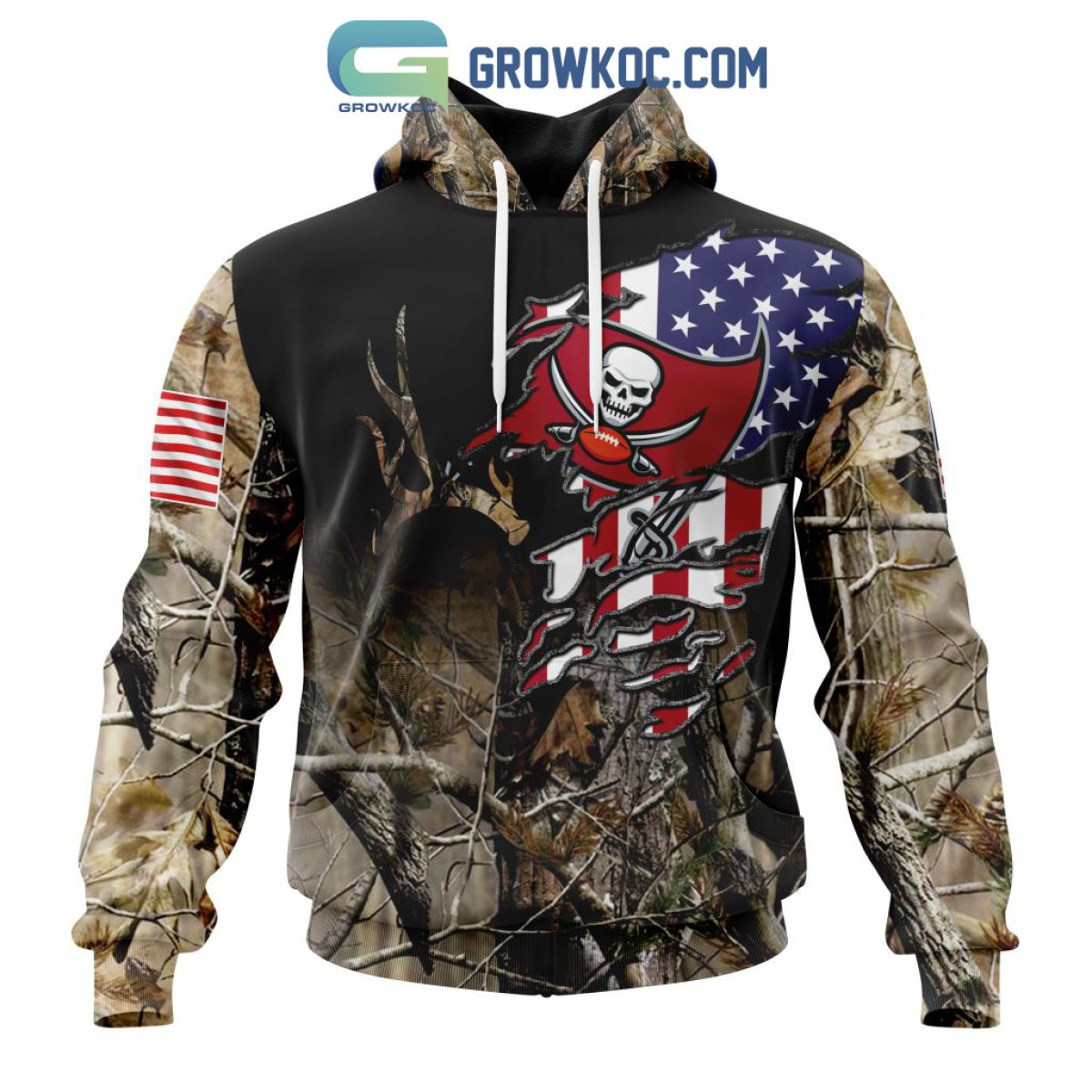 Official Tampa Bay Buccaneers Camo Hoodies, Buccaneers Camouflage