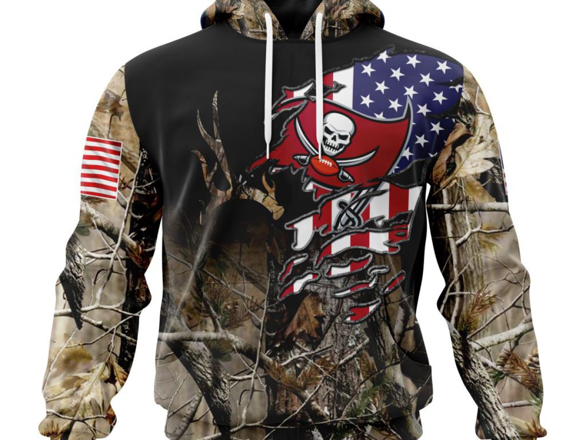 HOT NFL Tampa Bay Buccaneers Special Camo Design Cycling Jersey Hoodie