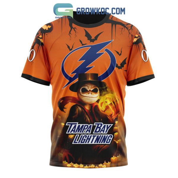 Tampa Bay Lightning NHL Special Jack Skellington Halloween Concepts Hoodie T Shirt