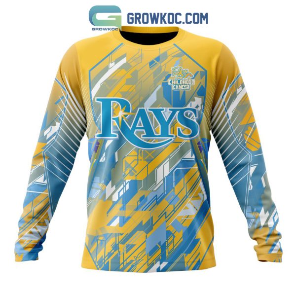 Tampa Bay Rays MLB Fearless Against Childhood Cancers Hoodie T Shirt
