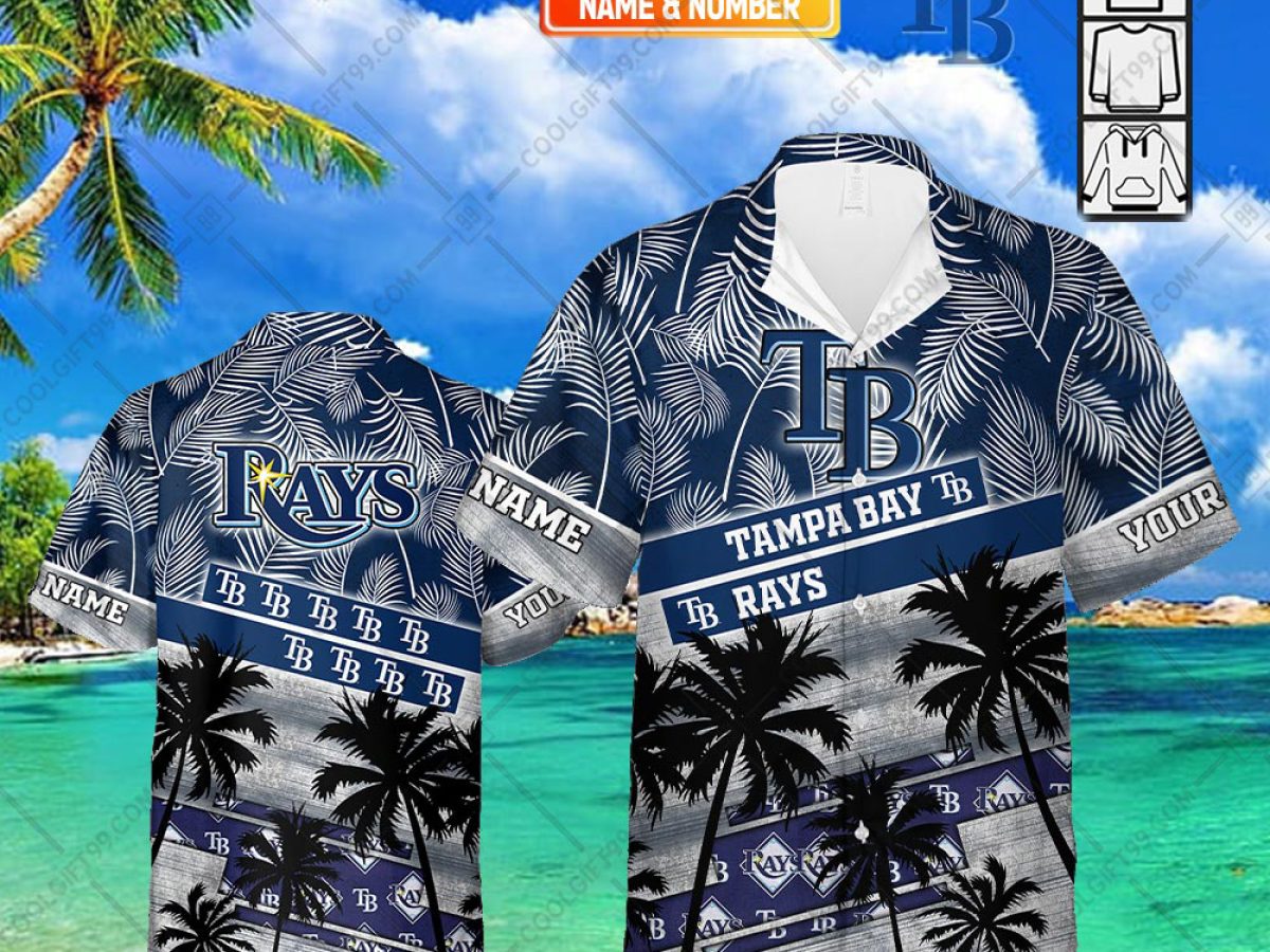 MLB Tampa Bay Rays Men's Button-Down Jersey - S