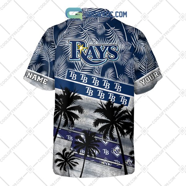 Tampa Bay Rays MLB Personalized Palm Tree Hawaiian Shirt