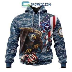 Tennessee Titans NFL Honor US Navy Veterans All Gave Some Some Gave All Personalized Hoodie T Shirt