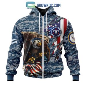 Tennessee Titans NFL Honor US Navy Veterans All Gave Some Some Gave All Personalized Hoodie T Shirt