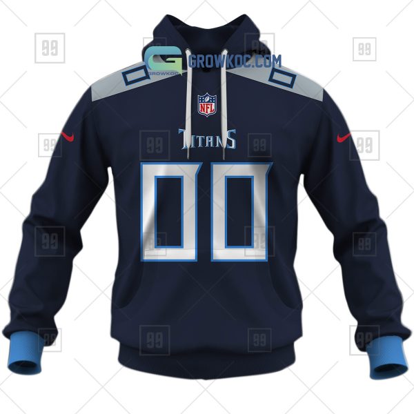 Tennessee Titans NFL Personalized Home Jersey Hoodie T Shirt