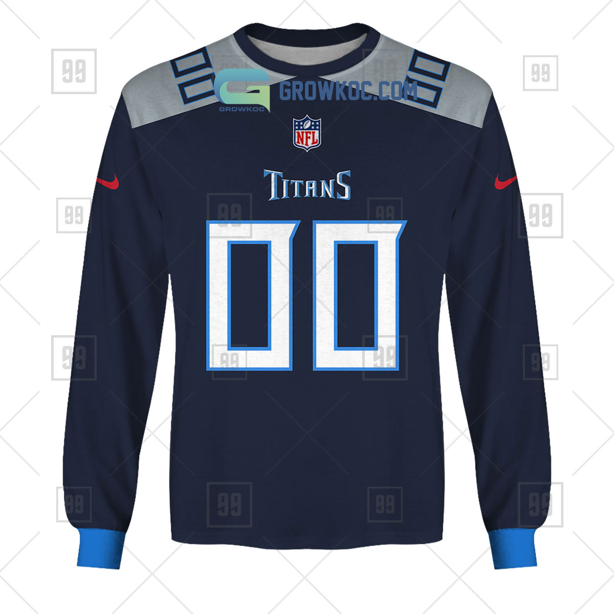 Personalized titans hot sale jersey