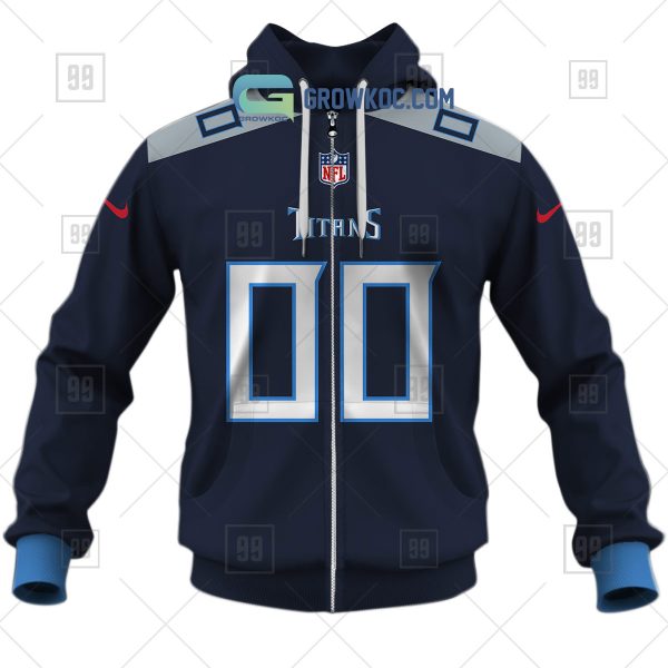 Tennessee Titans NFL Personalized Home Jersey Hoodie T Shirt