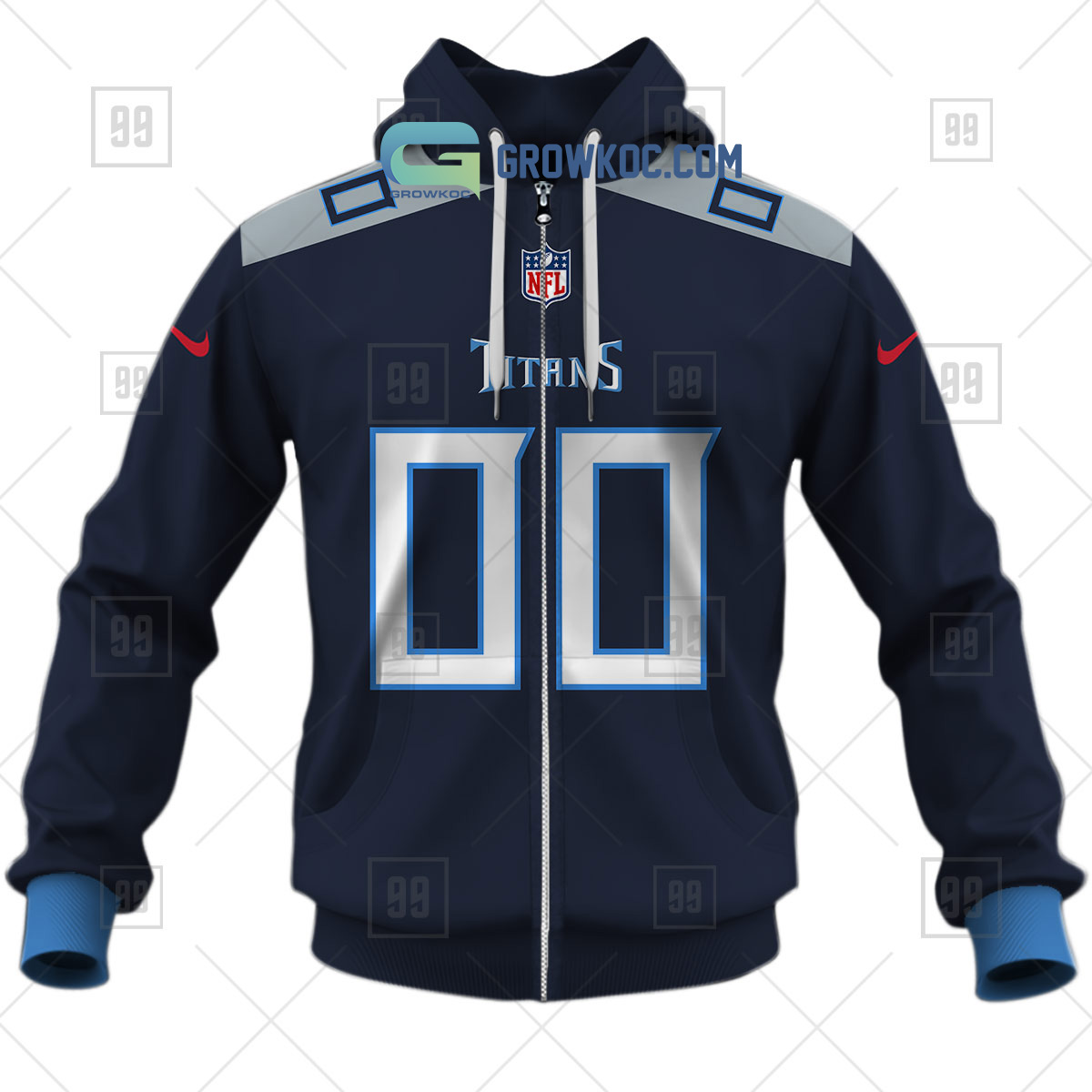 BEST NFL Tennessee Titans GAME OF THRONES - HOUSE OF THE TITANS 3D Hoodie