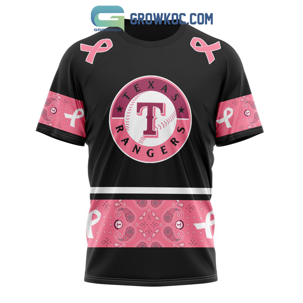 Texas Rangers MLB In Classic Style With Paisley In October We Wear