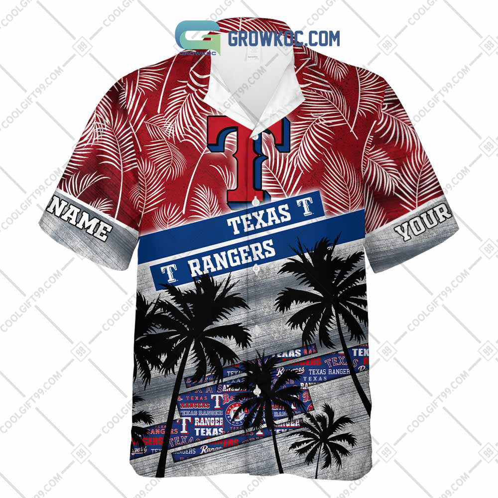 Texas Rangers American 3D All Over Print Flag Hawaiian Shirt For